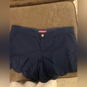 Lilly Pulitzer Navy Blue Women's Shorts sz 16
